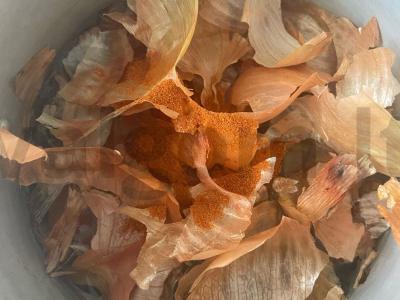 Namų karbonažas svogūnų plunksnose Žingsnis 3