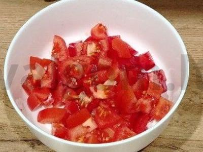 Salotas „Krumka“ su baklažanais Žingsnis 3