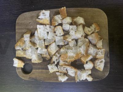 Namų sausainiai su česnaku ir avokadų aliejumi Žingsnis 1