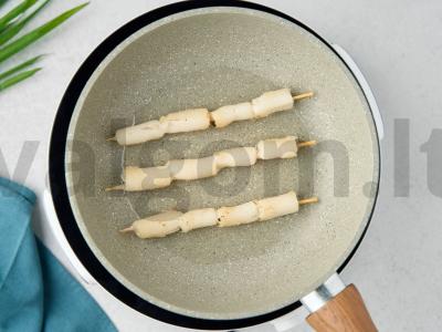 Šašlykai su tokpokkiais aštriame padaže Žingsnis 3