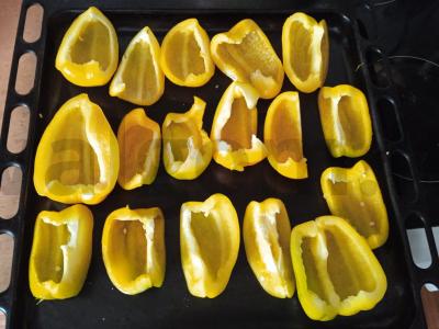 Paprikos su naminiu faršu ir žolelėmis Žingsnis 8