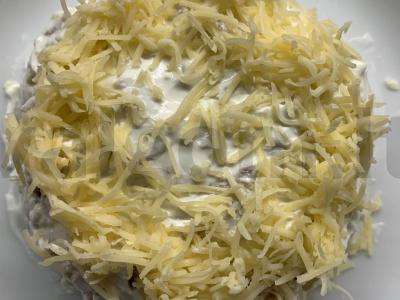 Salotas „Žiemos kepurė“ Žingsnis 8