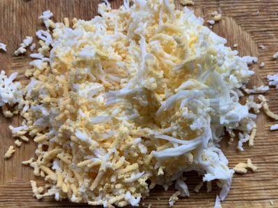 Salotas „Žiemos kepurė“ Žingsnis 10