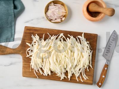 Jaunos kopūstų pyragas Žingsnis 1