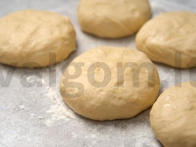 Namų burgerių bandelės Žingsnis 13