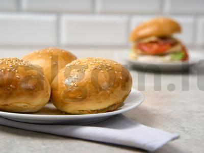 Namų burgerių bandelės pagrindine nuotrauka