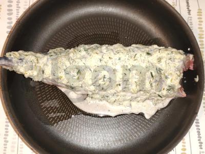 Kepta skumbrė agurkų-majonezo padaže Žingsnis 5