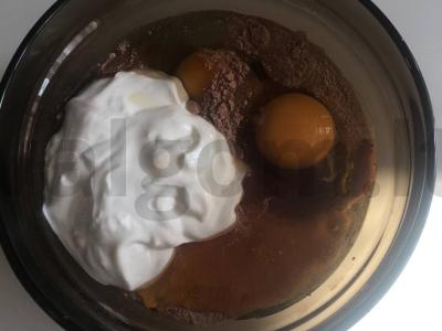 Keksas mikrobangų krosnelėje per 5 minutes Žingsnis 2