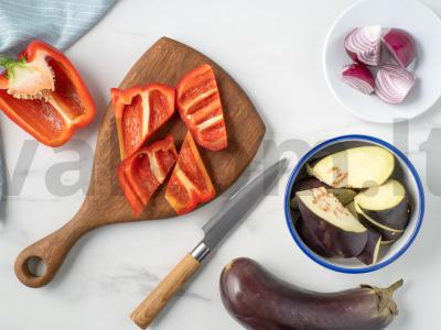 Rudens daržovių tyrės sriuba Žingsnis 1