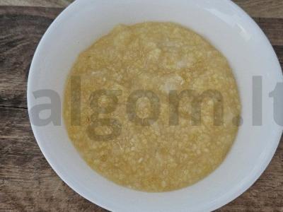Kukurūzų košė su avižų pienu Žingsnis 5