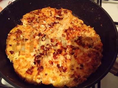 Atviras vištienos faršo pyragas Žingsnis 5