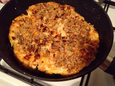 Atviras vištienos faršo pyragas Žingsnis 6