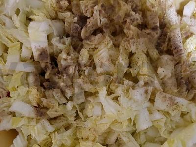 Vitamininis aštrus salotas Žingsnis 2