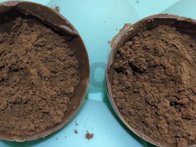 Šokoladiniai kakavos bombelės gėrimui Žingsnis 10