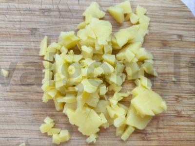 Sumuštiniai su bulvėmis ir šonine Žingsnis 1