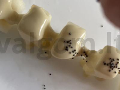 Desertas „Snieguota melionas“ Žingsnis 6