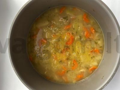 Grietinėlės sriuba-pyragas „Vištienos“ Žingsnis 5