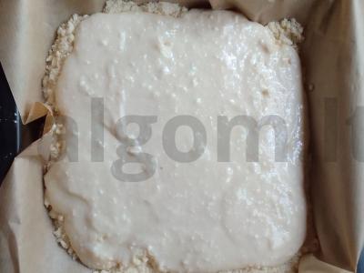 Smėlinis pyragas su vaisiais ir varške Žingsnis 13