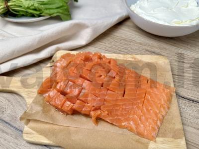 Žalios pyragaitės su lašiša Žingsnis 7