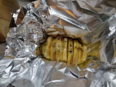 Bakoninė bulvė su sūriu Žingsnis 5