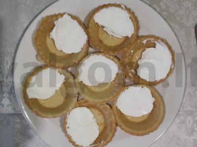 Tartaletės su žuvimi ir varškės sūriu Žingsnis 1