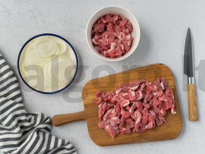 Armėniška hashlama iš avienos Žingsnis 1