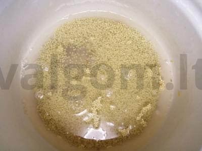 Pieninė grikių košė su moliūgu Žingsnis 6