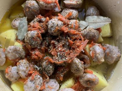 Troškinta bulvė su kupatais Žingsnis 4