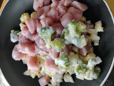 Kalakutiena su brokoliais, bulvėmis ir unagi padažu Žingsnis 7