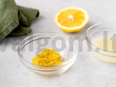 Žalias salotas su vištiena ir tartaro padažu Žingsnis 2