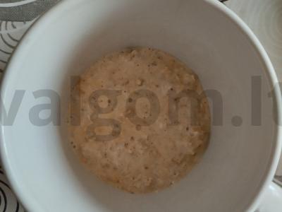 Avižinių dribsnių sumuštiniai su džiovintais pomidorais Žingsnis 2