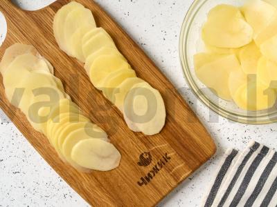 Čudu su bulvėmis ir riešutais Žingsnis 5