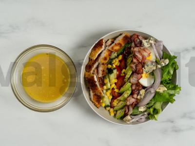 Kob salotas su vištiena Žingsnis 6