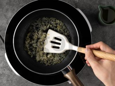 Užkandžių tartaletės iš lavašo su heku Žingsnis 1