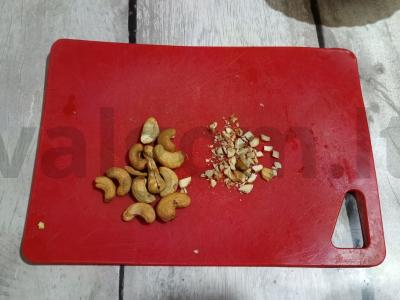 Baklažanų ritinėliai su anakardžiais Žingsnis 7