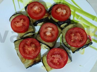 Baklažanų ritinėliai su anakardžiais pagrindine nuotrauka