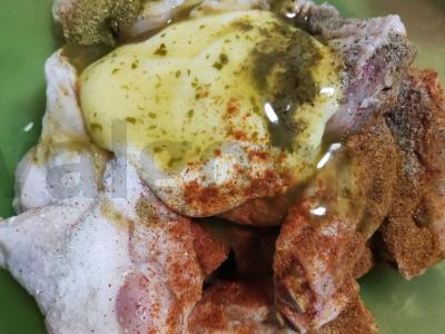 Aštrūs vištienos sparneliai Žingsnis 1