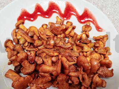 Keptos lisiškos su karčiais pagrindine nuotrauka