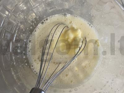 Ricottos pyragas su džiovinta persimonu Žingsnis 2