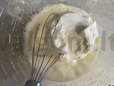 Ricottos pyragas su džiovinta persimonu Žingsnis 3