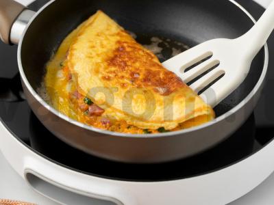 Omletas su morkomis Žingsnis 5
