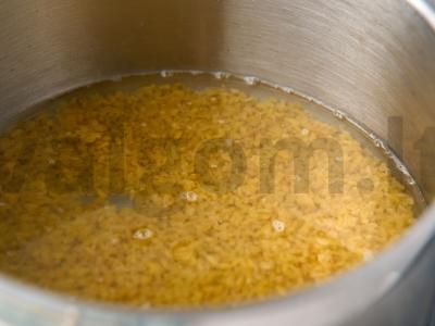 Bulguro tabule salotos Žingsnis 1