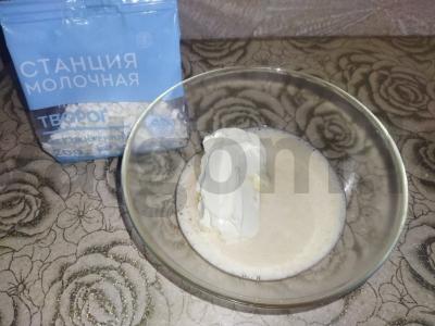 Varškės pynutės prie arbatos Žingsnis 2