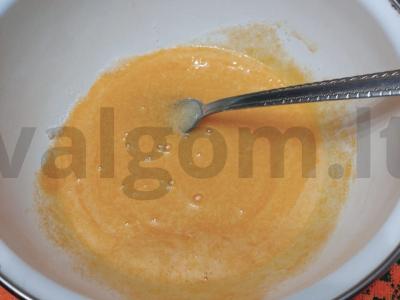 Gervuogių pyragas Žingsnis 1