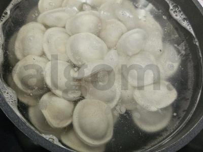 Koldūnai su raudonąja žuvimi ir sūriu Žingsnis 1