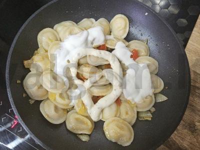 Koldūnai su raudonąja žuvimi ir sūriu Žingsnis 5