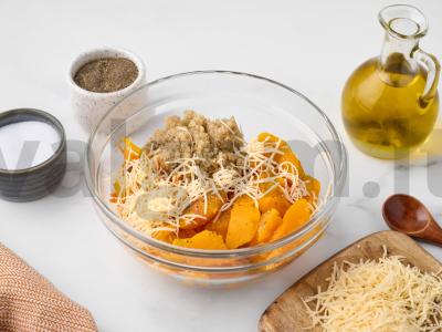 Šiltas salotas su quinoa ir moliūgu Žingsnis 5