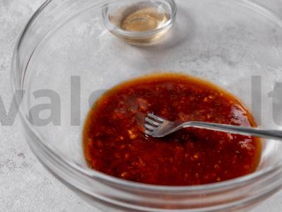 Jautiena aštriame padaže Žingsnis 2