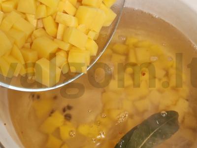 Grybų sriuba „Gribautojo žodis“ Žingsnis 14