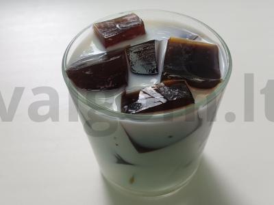 Kavos želė piene pagrindine nuotrauka